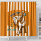 Custom Ivory Coast Football Shower Curtain Les Elephants 3rd Champions Proud