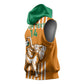 Custom Ivory Coast Football Sleeveless Hoodie Les Elephants 3rd Champions Proud - African Pride