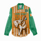 Custom Ivory Coast Football Women Casual Shirt Les Elephants 3rd Champions Proud LT14
