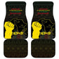 Juneteenth Freedom Day Car Mats 1865 Black Independence African Pattern