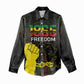 Juneteenth Freedom Day Women Casual Shirt 1865 Black Independence African Pattern LT14