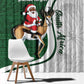 South Africa Christmas In July Window Curtain Geseende Kersfees Springbok Black Santa