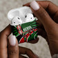 Athletics Kenya AirPods Case Maasai Shield Running Way