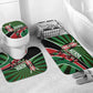 Athletics Kenya Bathroom Set Maasai Shield Running Way