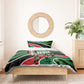 Afro Athletics Kenya Bedding Set Olono Maasai Shield Running Way - African Pride