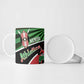 Athletics Kenya Ceramic Mug Maasai Shield Running Way