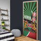 Athletics Kenya Door Cover Maasai Shield Running Way