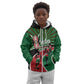 Afro Athletics Kenya Kid Hoodie Olono Maasai Shield Running Way - African Pride