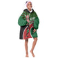 Afro Athletics Kenya Kid Wearable Blanket Hoodie Olono Maasai Shield Running Way - African Pride