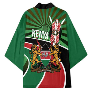 Athletics Kenya Kimono Maasai Shield Running Way