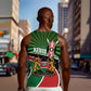 Afro Athletics Kenya Men Tank Top Olono Maasai Shield Running Way - African Pride