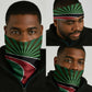 Afro Athletics Kenya Neck Gaiter Olono Maasai Shield Running Way - African Pride