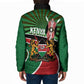 Athletics Kenya Padded Jacket Maasai Shield Running Way