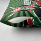 Athletics Kenya Pillow Cover Maasai Shield Running Way