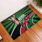 Afro Athletics Kenya Rubber Doormat Olono Maasai Shield Running Way - African Pride