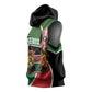Afro Athletics Kenya Sleeveless Hoodie Olono Maasai Shield Running Way - African Pride