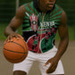 Afro Athletics Kenya Sleeveless Zip Hoodie Olono Maasai Shield Running Way - African Pride