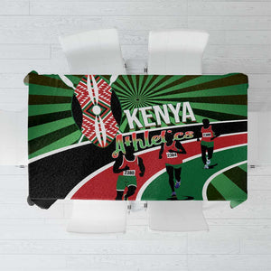 Afro Athletics Kenya Tablecloth Olono Maasai Shield Running Way - African Pride