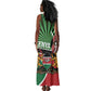 Afro Athletics Kenya Tank Maxi Dress Olono Maasai Shield Running Way - African Pride
