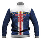 Custom Cape Verde Football Baseball Jacket Blue Sharks Sporty LT14