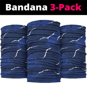 Cape Verde Football Neck Gaiter Blue Sharks Sporty - African Pride