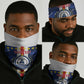 Cape Verde Football Neck Gaiter Blue Sharks Sporty - African Pride