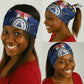 Cape Verde Football Neck Gaiter Blue Sharks Sporty - African Pride