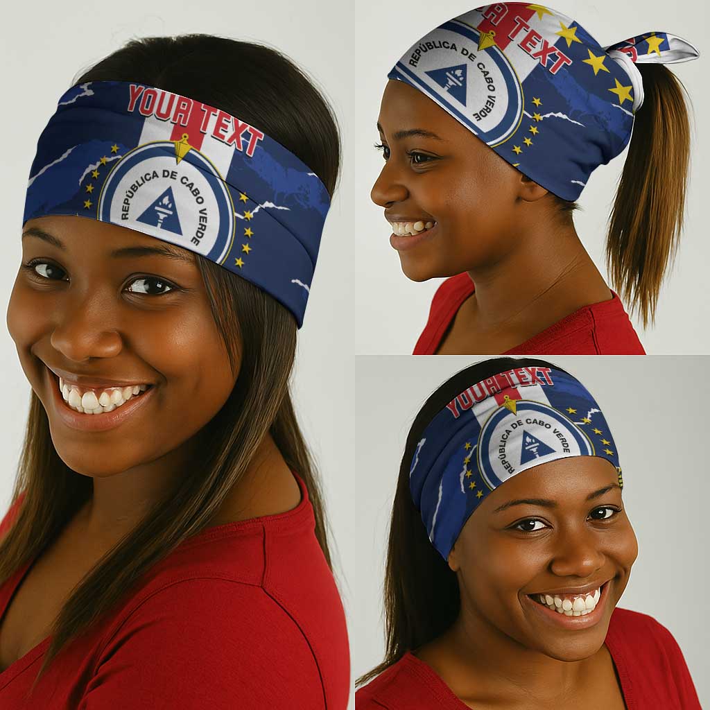 Cape Verde Football Neck Gaiter Blue Sharks Sporty - African Pride
