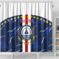Custom Cape Verde Football Shower Curtain Blue Sharks Sporty