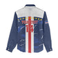 Custom Cape Verde Football Women Casual Shirt Blue Sharks Sporty LT14