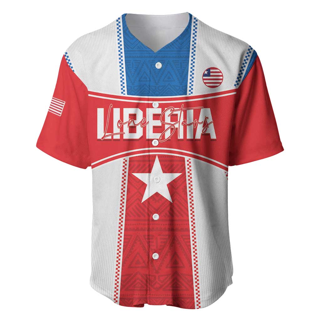 Custom Lone Stars Baseball Jersey Liberia Football - Sporty Style