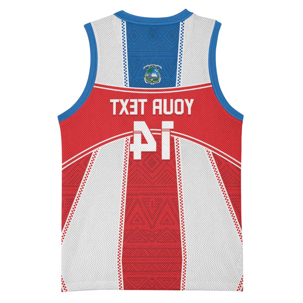 Custom Lone Stars Basketball Jersey Liberia Football - Sporty Style - African Pride