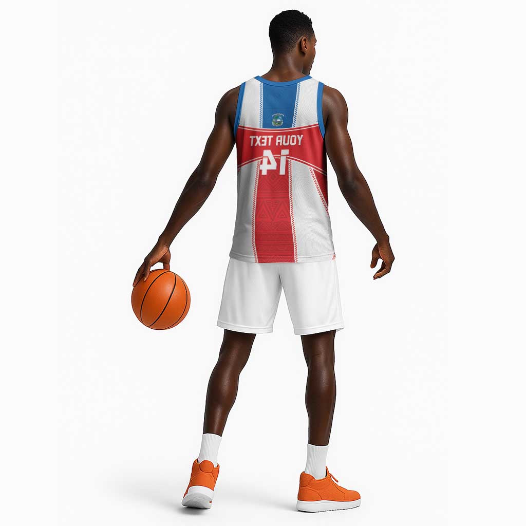 Custom Lone Stars Basketball Jersey Liberia Football - Sporty Style - African Pride