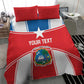 Custom Lone Stars Bedding Set Liberia Football - Sporty Style