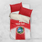 Custom Lone Stars Bedding Set Liberia Football - Sporty Style