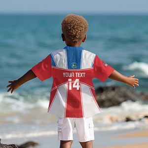 Custom Lone Stars Kid Hawaiian Shirt Liberia Football - Sporty Style