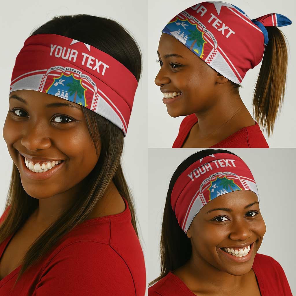 Lone Stars Neck Gaiter Liberia Football - Sporty Style - African Pride