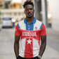Custom Lone Stars Polo Shirt Liberia Football - Sporty Style