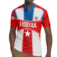Custom Lone Stars Rugby Jersey Liberia Football - Sporty Style