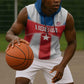 Custom Lone Stars Sleeveless Hoodie Liberia Football - Sporty Style - African Pride