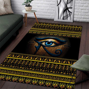 Ancient Egypt Eye Of Ra Area Rug Sun To The Egyptians