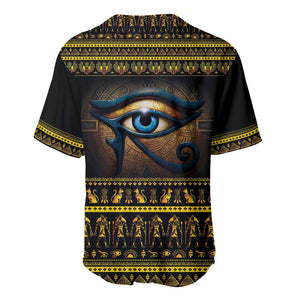 Ancient Egypt Eye Of Ra Baseball Jersey Sun To The Egyptians