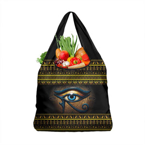Ancient Egypt Eye Of Ra Grocery Bag Sun To The Egyptians