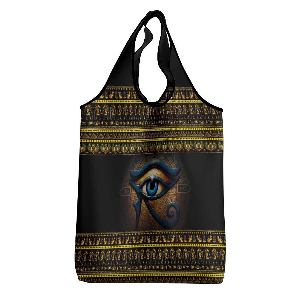 Ancient Egypt Eye Of Ra Grocery Bag Sun To The Egyptians