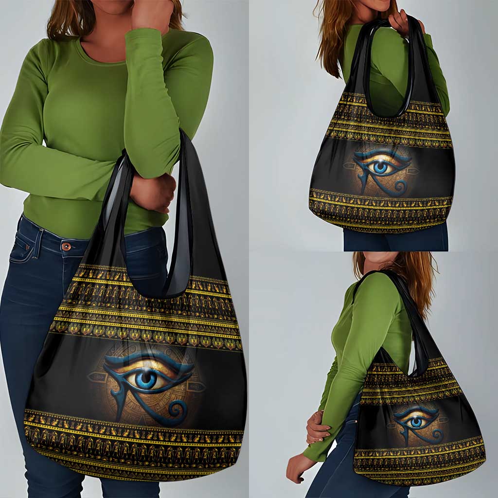 Ancient Egypt Eye Of Ra Grocery Bag Sun To The Egyptians