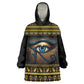 Ancient Egypt Eye Of Ra Kid Wearable Blanket Hoodie Sun To The Egyptians