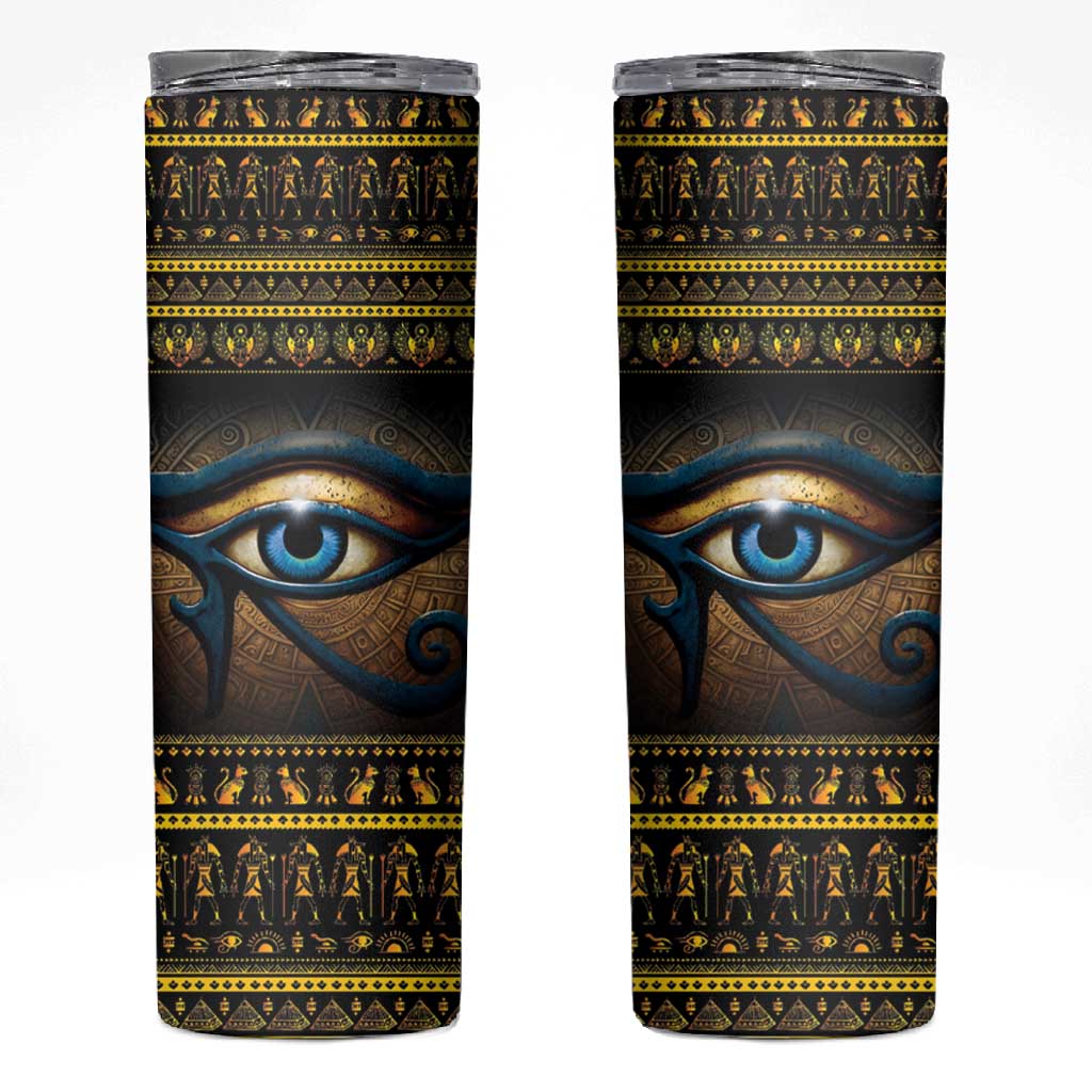Ancient Egypt Eye Of Ra Skinny Tumbler Sun To The Egyptians