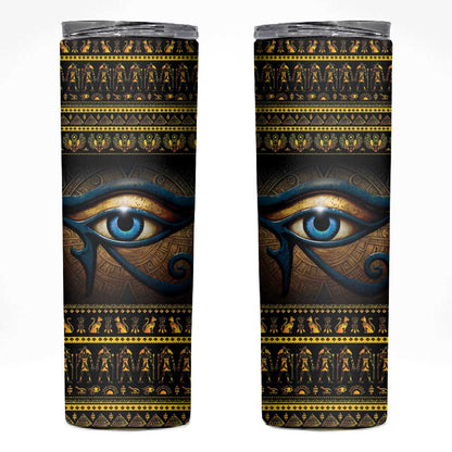 Ancient Egypt Eye Of Ra Skinny Tumbler Sun To The Egyptians