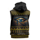 Ancient Egypt Eye Of Ra Sleeveless Hoodie Sun To The Egyptians - African Pride