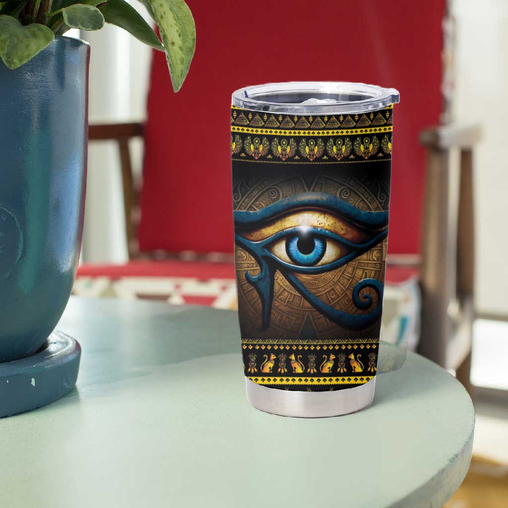 Ancient Egypt Eye Of Ra Tumbler Cup Sun To The Egyptians